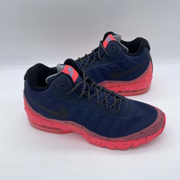 Nike Air Max Invigor Mid Men's Size 13 Basketball Shoes 858654-401 'Solar Red' - Picture 1 of 10